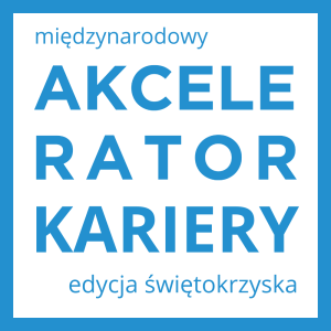 Międzynarodowy Akcelerator Kariery Edycja Świętokrzyska blue